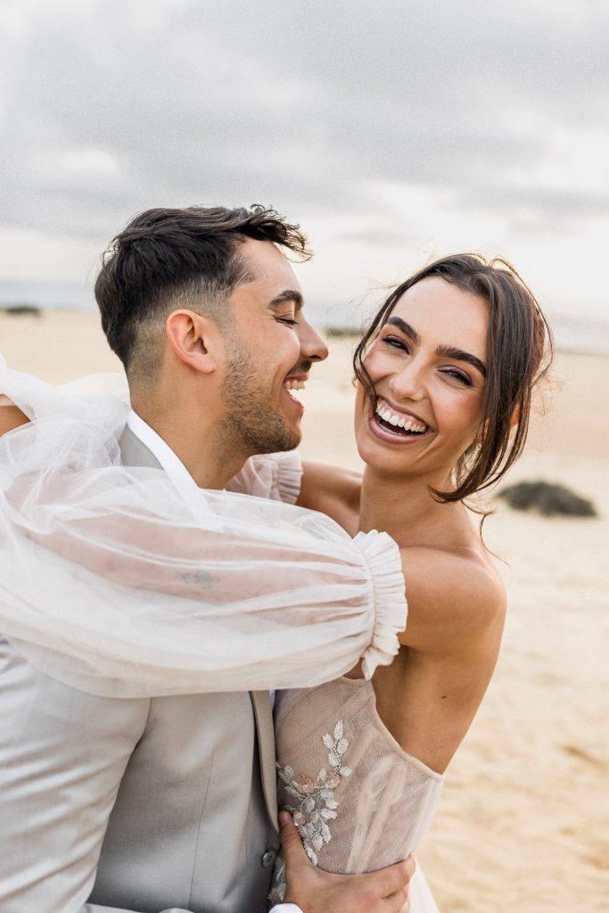 Elopement auf Mallorca mit Brautkleid von Berta