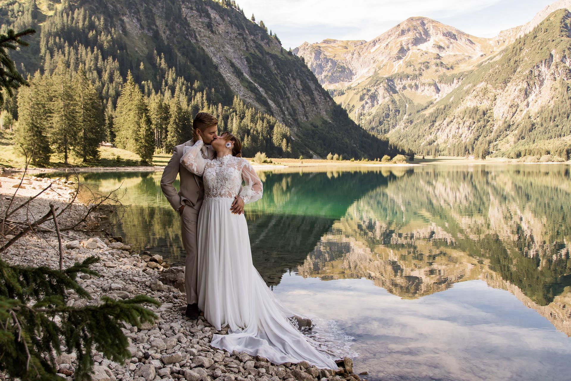 Brautpaarshooting am Vilsalpsee