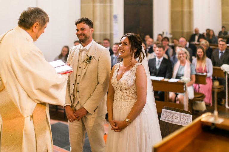 Hochzeit in der Kirche Sankt Wolfgang in Ellwangen