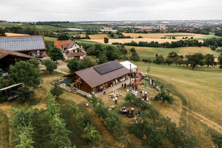 Heiraten in der Almhütte Weißlensberg in Pfedelbach
