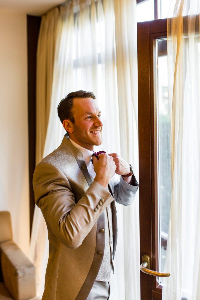 Getting ready im Wald- und Schlosshotel Friedrichsruhe
