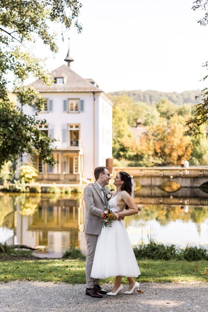 Standesamtlich heiraten im Schlösschen am Trappensee in Heilbronn