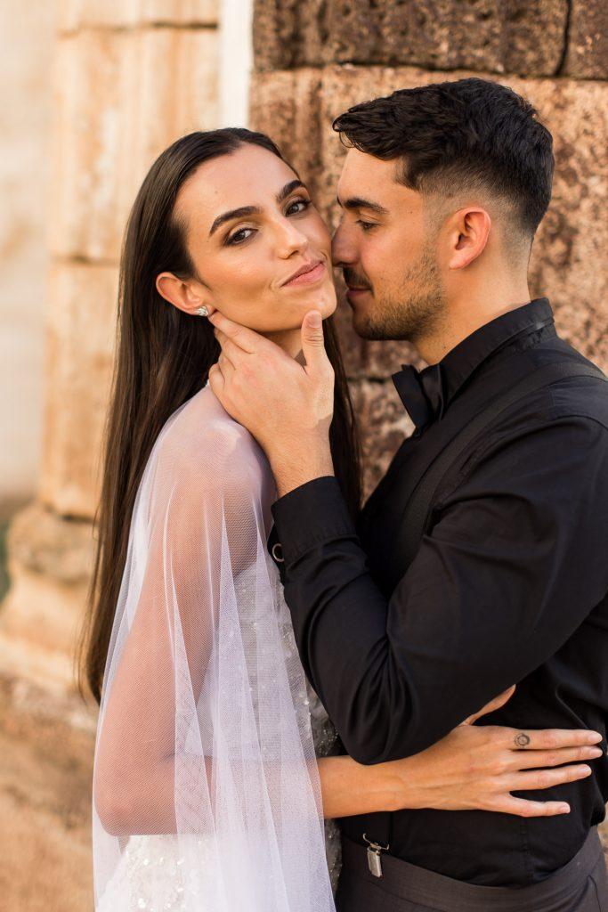 Tiny Wedding Fuerteventura mit Brautkleid von Damián Rodríguez