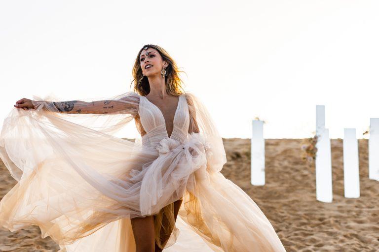 After-Wedding auf Mallorca mit Brautkleid von galialahav
