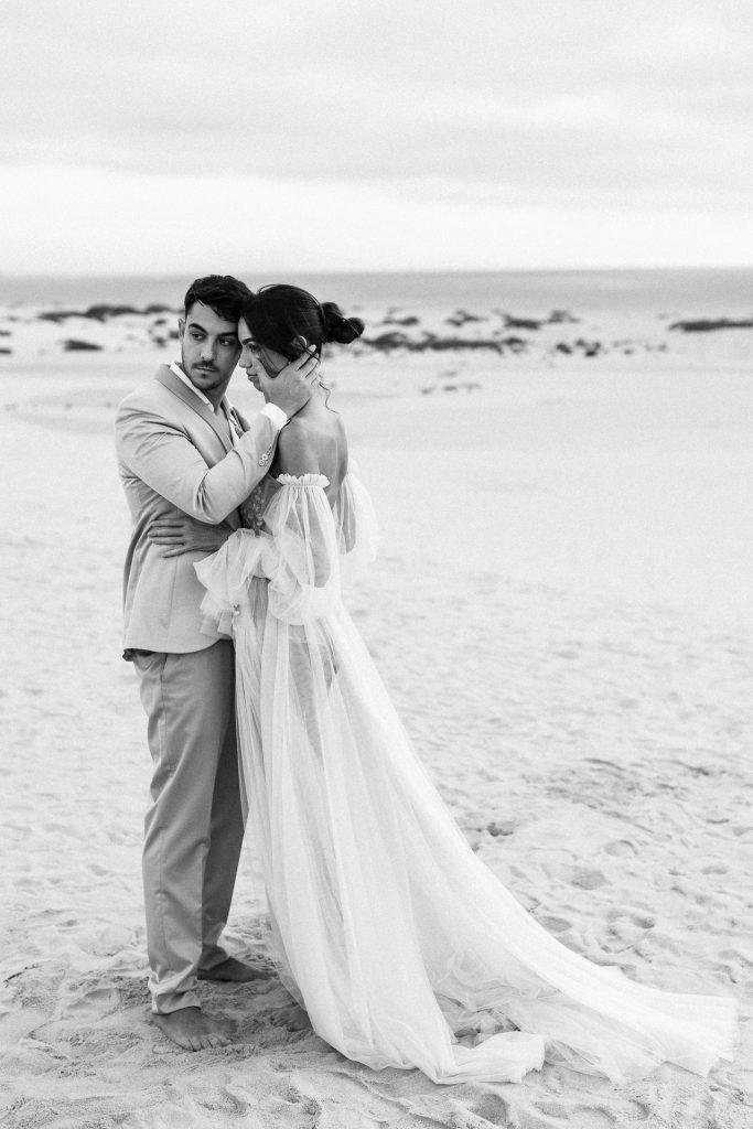 After-Wedding auf Mallorca mit Brautkleid von Berta