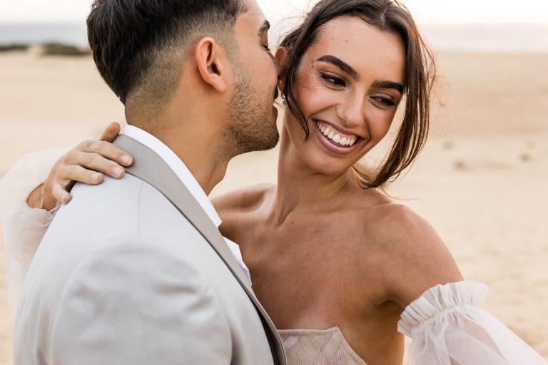After-Wedding auf Mallorca mit Brautkleid von Berta