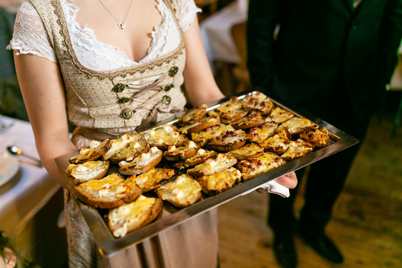 Sektempfang in der Lenderstuben in Balzhausen