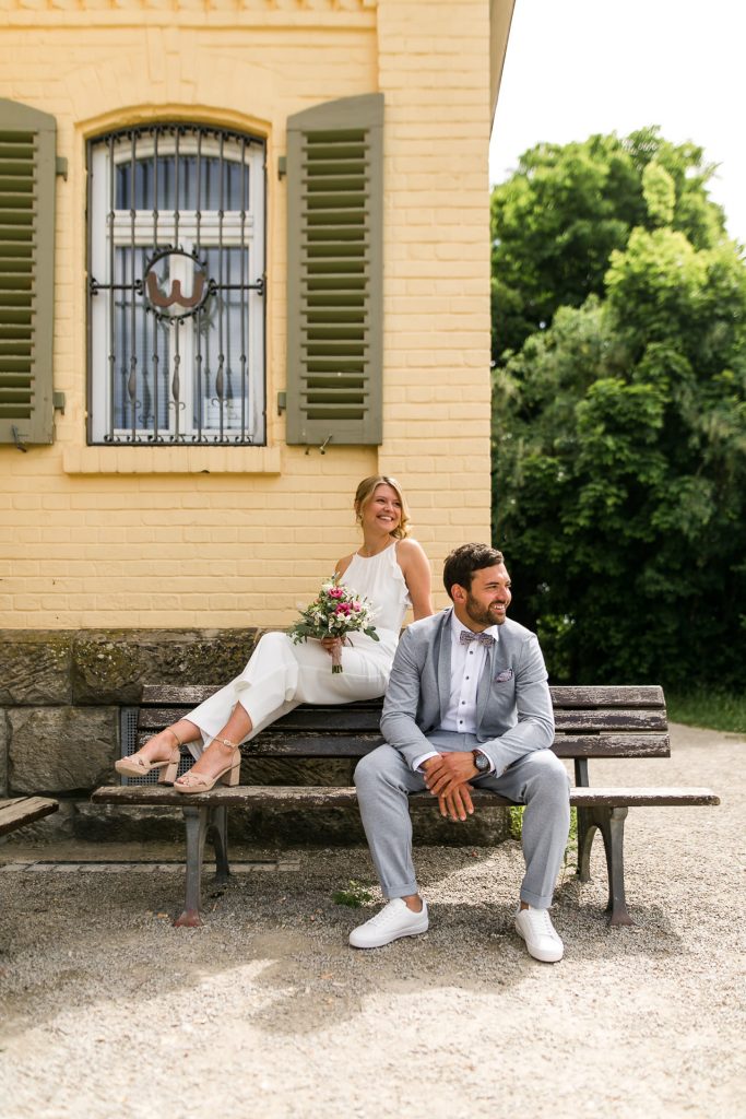 Standesamtliche Hochzeit in Crailsheim an der Vogelvilla