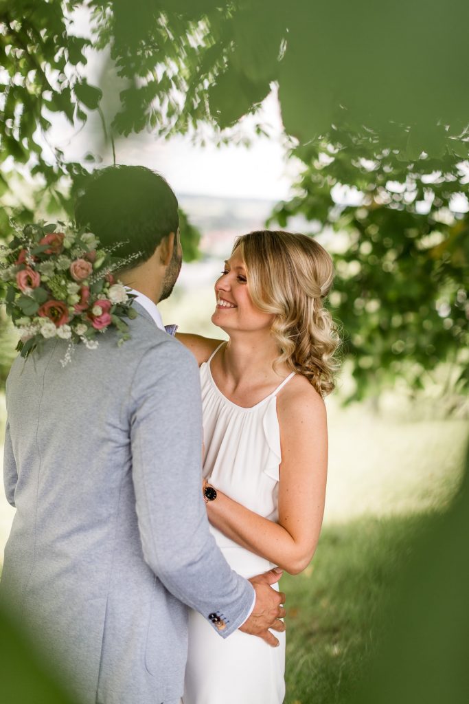 Standesamtliche Hochzeit in Crailsheim an der Vogelvilla