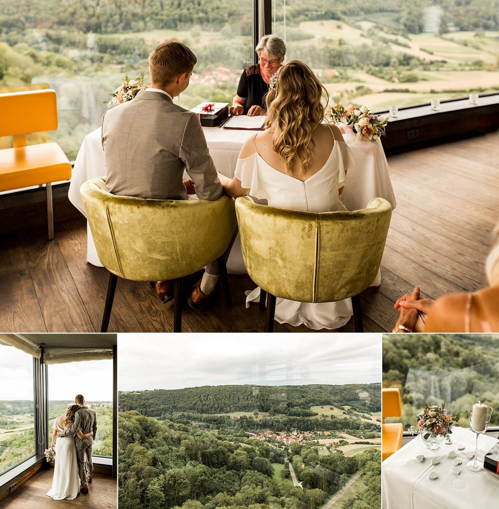 Standesamtlich heiraten im Wellness Resort Mawell in Langenburg