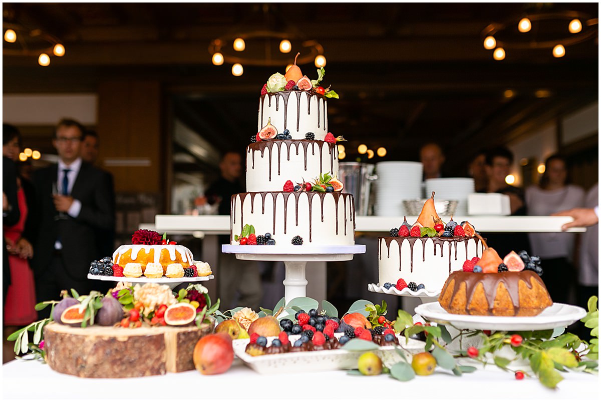 Hochzeitstorte auf Burg Staufeneck