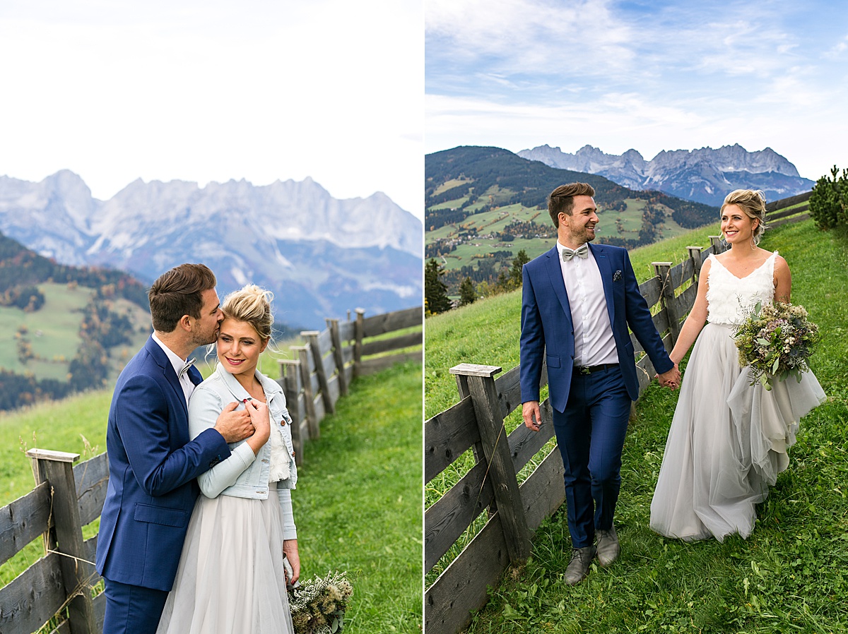 Romantisches After-Wedding-Shooting in Tirol