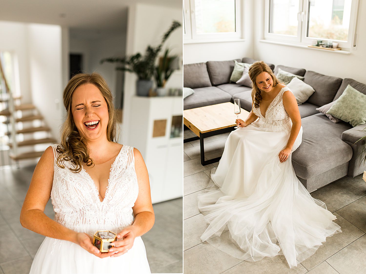 Getting Ready Shooting bei der Braut