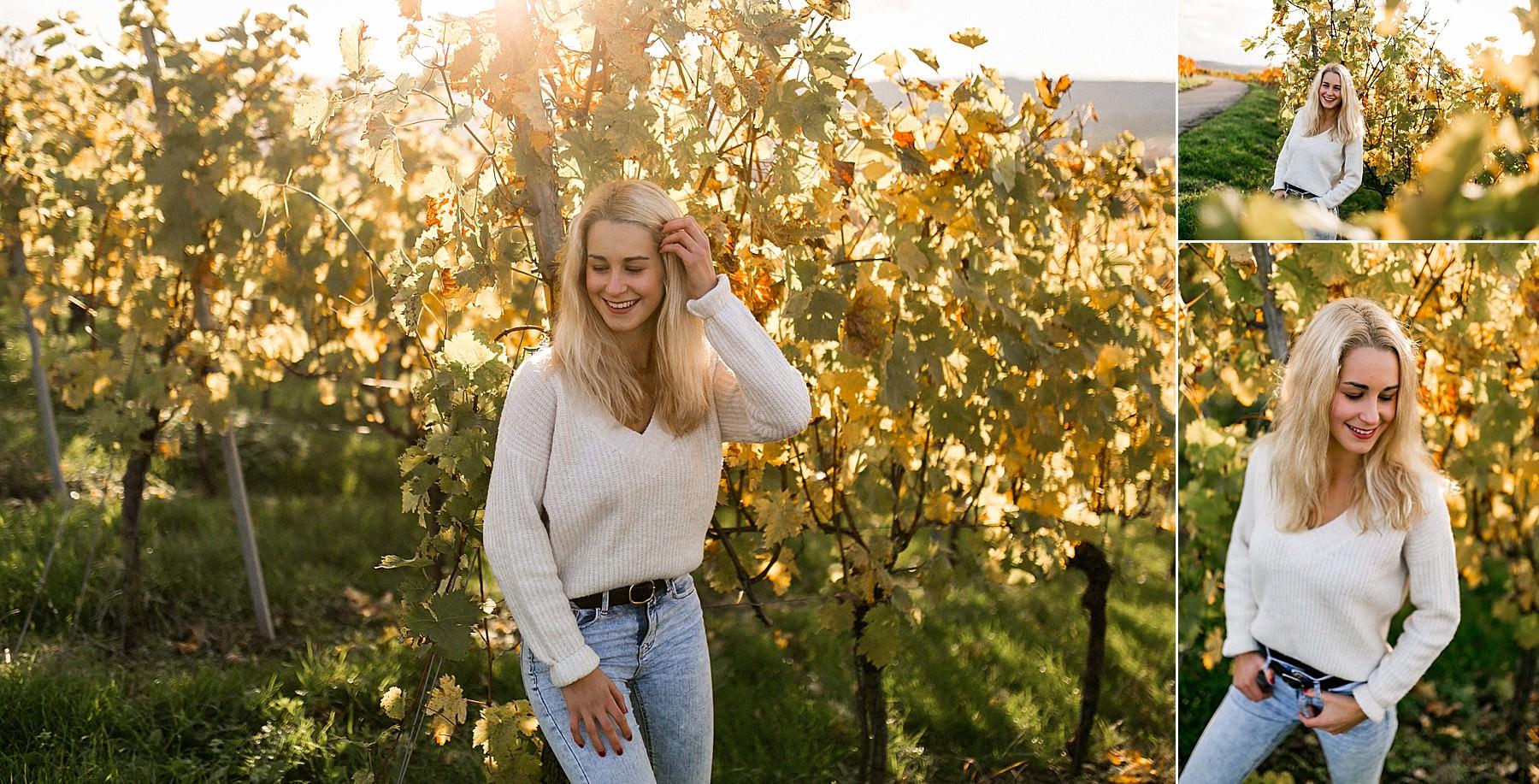 Fotoshooting in Öhringen in den Weinbergen mit Fotografin Daniela Knipper