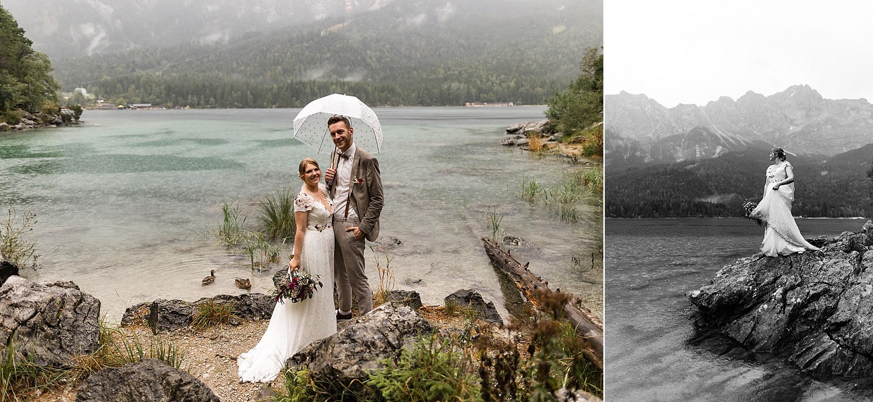 Hochzeitsbilder am Eibsee
