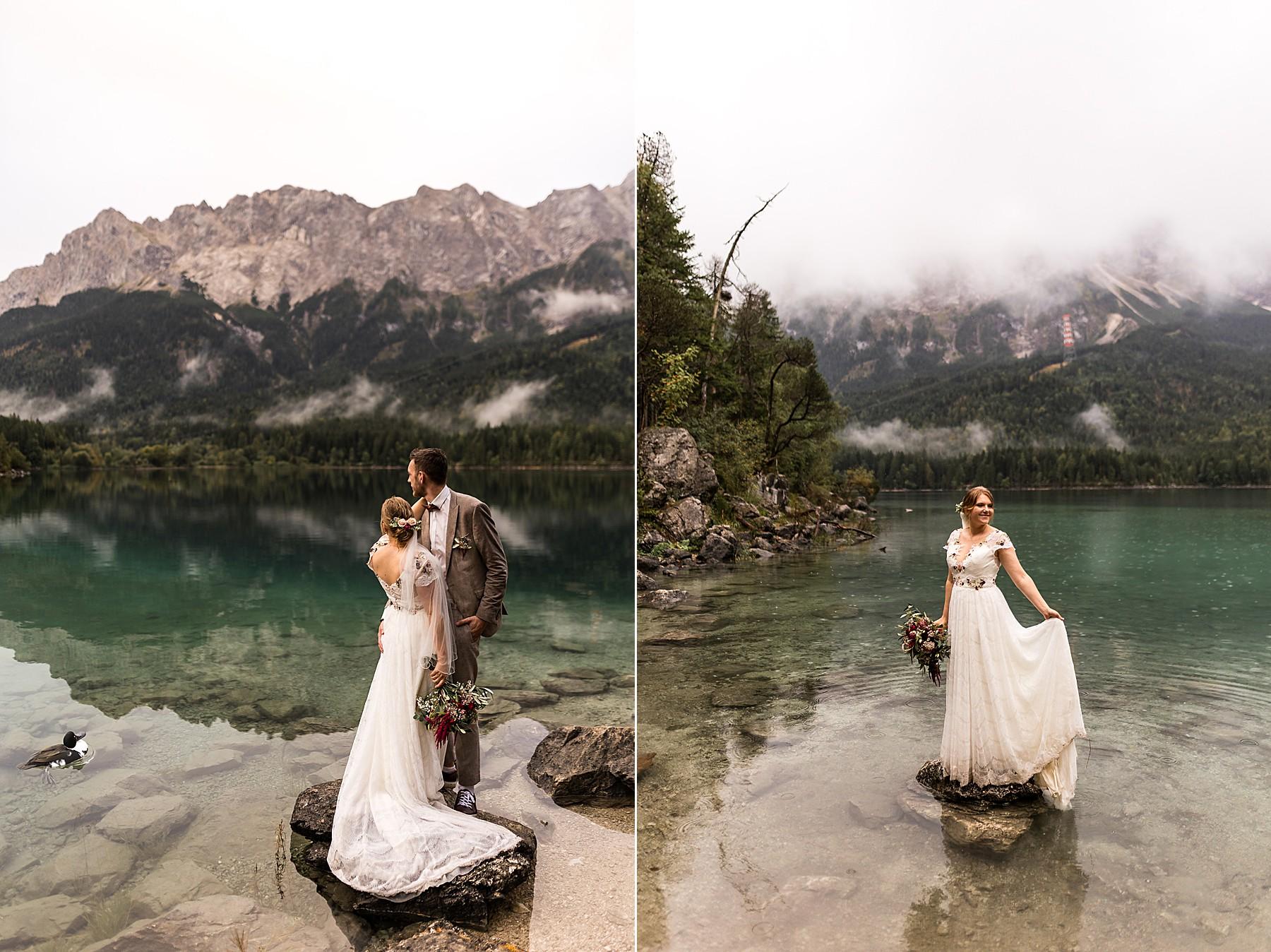 Hochzeitsbilder am Eibsee