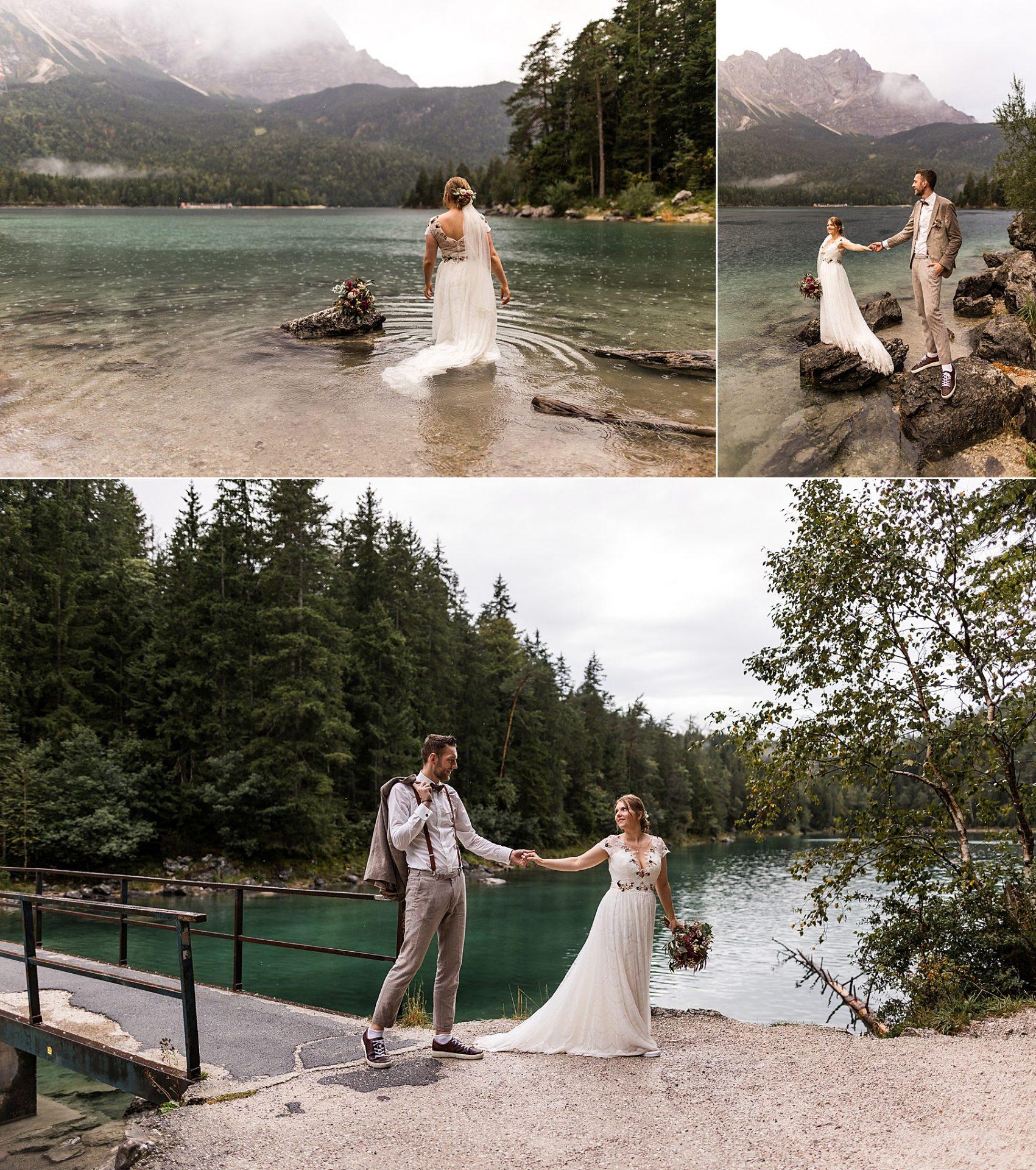 Hochzeitsbilder am Eibsee