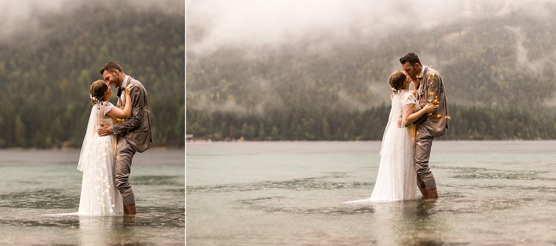 Heiraten am Eibsee an der Zugspitze