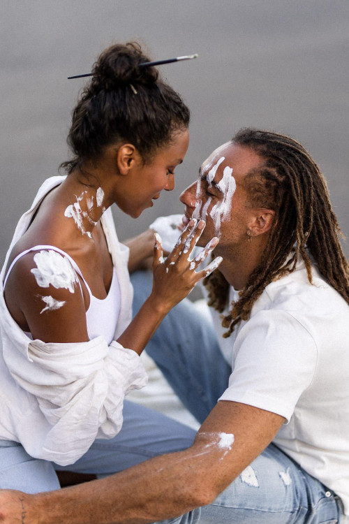 Paarshooting mit Farben