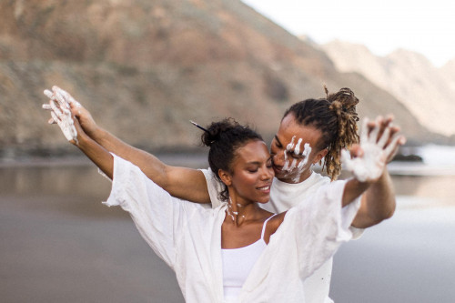 Paarshooting mit Farben