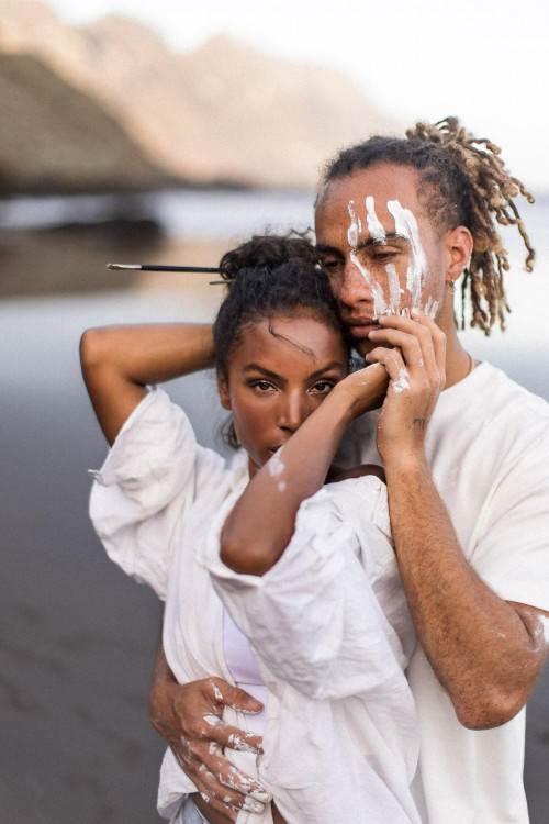 Paarshooting mit Farben