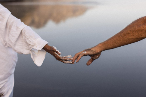 Paarshooting mit Farben