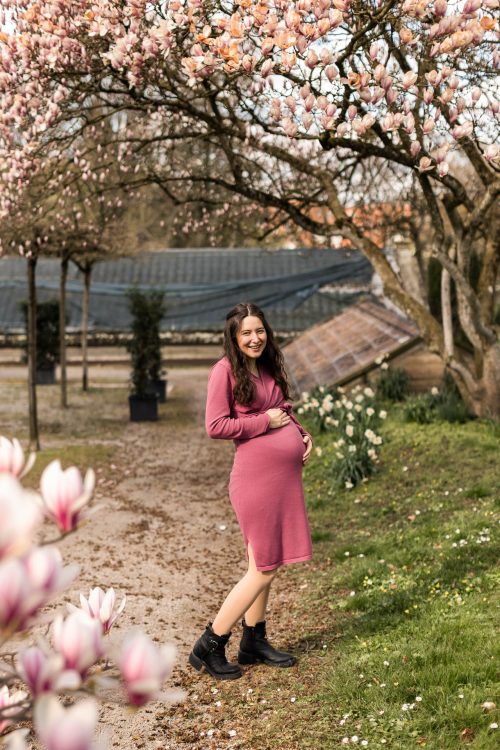 Fotoshooting mit Babybauch